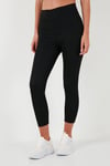 Yüksek Bel Toparlayıcı Slim Fit Esnek Kadın Tayt 5865659 SİYAH