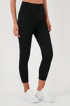 Yüksek Bel Toparlayıcı Slim Fit Esnek Kadın Tayt 5865659 SİYAH
