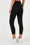 Yüksek Bel Toparlayıcı Slim Fit Esnek Kadın Tayt 5865659 SİYAH