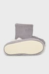 Yumuşak Dokulu Peluş Ponponlu Kadın Panduf 6722003 GRİ