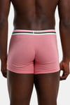 Yumuşak Pamuklu 2 Pack Erkek Boxer 37149-0860 SİYAH-PEMBE