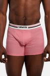 Yumuşak Pamuklu 2 Pack Erkek Boxer 37149-0860 SİYAH-PEMBE