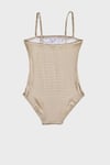 Zelma Gold Junior İnce Askılı Hızlı Kuruyan Uv Korumalı Kız Çocuk Mayo SM2614000103 ALTIN