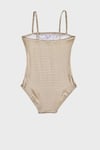 Zelma Gold Junior İnce Askılı Hızlı Kuruyan Uv Korumalı Kız Çocuk Mayo SM2614000103 ALTIN