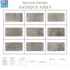 Antique Grey Havuz İçi Porselen KaroPorselen KarolarSerapoolANTIQUE GREY