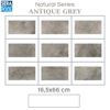 Antique Grey Havuz İçi Porselen KaroPorselen KarolarSerapoolANTIQUE GREY