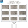 Antique Grey Havuz İçi Porselen KaroPorselen KarolarSerapoolANTIQUE GREY