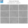 Cement Grey Porselen Teras Kaymazları 33x66x0,76 cmTeras KaplamaSerapoolCEMENT GREY