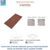 Cotto Porselen Tutamak Köşe İç/Dış BükeyliPorselen TutamakSerapoolCTKOSEHB