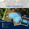 İda Fiber Havuz 4x8 mFiber HavuzDefne HavuzIDA4X8