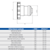 Mini Spot Geçme Süs Havuzu Armatürü 3 WattHavuz Aydınlatma EkipmanlarıSkypoolSKY307