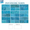 Patchwork Marin Havuz İçi Porselen KaroPorselen KarolarSerapoolPATCHWORKMARIN