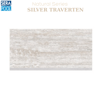 Porselen Çizgi Taşma Karo 33x66x1,80 cm - Silver TravertenPorselen TutamakSerapoolST3366HST