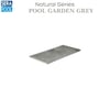 Porselen Çizgi Taşma Tutamak 33x66x1,80 cm - Pool Garden GreyPorselen TutamakSerapoolPGG3366HSH