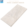 Porselen Flat Tutamak 25x50 cm - Pool Garden BeigePorselen TutamakSerapoolPGB2550FH