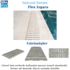 Porselen Flex Izgara 15x50 cm - Cement GreyPorselen IzgaraSerapoolCEGF