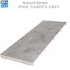 Porselen Hidden Izgara 25x65 cm - Pool Garden GreyPorselen IzgaraSerapoolPGGGHM