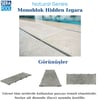 Porselen Hidden Izgara 25x65 cm - Silver TravertenPorselen IzgaraSerapoolSTGHM