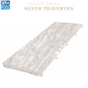 Porselen Hidden Izgara 25x65 cm - Silver TravertenPorselen IzgaraSerapoolSTGHM