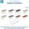Porselen Yağmur Kanalı 12,5x25 cmPorselen Yağmur KanalıSerapoolRC