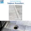Porselen Yağmur Kanalı Delikli 12,5x25 cmPorselen Yağmur KanalıSerapoolRCP