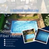 Splash Fiber Havuz 4x8,5 mFiber HavuzDefne HavuzSPLASH4X8.5