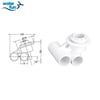 WF 1138 Ø32 mm Hava Ve Ø32 Su Çıkışlı Jakuzi Jet GövdesiJakuzi & Spa EkipmanlarıWater Fun43015123001