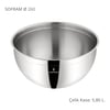 Sofram 26 cm Çelik Kase