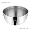 Sofram 28 cm Çelik Kase