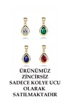 14 Ayar Altın Damla Kolye Ucu