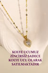 14 Ayar Altın Kalp Kolye Ucu