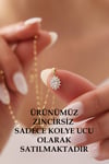 14 Ayar Altın Şık Anturaj Kolye Ucu