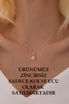 14 Ayar Altın Şık Damla Kolye Ucu