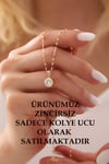 14 Ayar Altın Şık Tek Taş Kolye Ucu