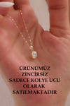 14 Ayar Altın Tek Taş Kolye Ucu