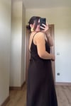 Kemerli Kloş Elbise