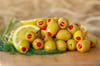 BİBER DOLGULU YEŞİL ZEYTİN 0,5 KG