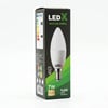 LedX AL-EEL İnce E14 Duy 7 Watt Beyaz Işık Buji LED Ampul