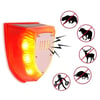 PowerMaster PM-26952 Köpek Silah Sesli Hayvan Kovucu Alarm Cihazı Sadece Gece Çalışır Solar Panelli