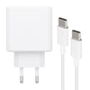 Weko WK-21440 S11-C 25 Watt Telefon Şarj Başlık Adaptörü + Type-C To Type-C Kablo