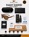 107-COL Seri Polarize Erkek Güneş Gözlüğü-Kırılmaz Ultra-Flex Çerçeve-7GRAM-Polarize-UV400-Yansıma Giderici 61-Ekartman