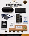 107-COL Seri Polarize Erkek Güneş Gözlüğü-Kırılmaz Ultra-Flex Çerçeve-7GRAM-Polarize-UV400-Yansıma Giderici 61-Ekartman