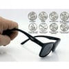 COL 108 Seri Polarize Erkek Güneş Gözlüğü-Kırılmaz Çerçeve-Polarize-UV400-Anti Refle 3 lü Koruma 53*18*132 Ekartman