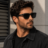 COL 121 Yeni Premium Seri Rb Model Polarize Erkek Güneş Gözlüğü-Polarize-UV400-Anti Refle 3 lü Koruma 49*22*130 Ekartman