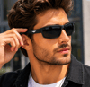 COL 124 Yeni Seri Polarize Erkek Güneş Gözlüğü-Kırılmaz Çerçeve-Polarize-UV400-Anti Refle 3 lü Koruma 62*16*130 Ekartman