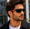 COL 125 Yeni Seri Polarize Erkek Güneş Gözlüğü-Kırılmaz Çerçeve-Polarize-UV400-Anti Refle 3 lü Koruma 61*19*130 Ekartman