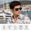 COL 127 Yeni Premium Seri Polarize Kadın Güneş Gözlüğü-Polarize-UV400-Anti Refle 3lü Koruma 50*21*145 Ekartman