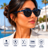 COL 127 Yeni Premium Seri Polarize Kadın Güneş Gözlüğü-Polarize-UV400-Anti Refle 3lü Koruma 50*21*145 Ekartman