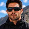COL 156 Yeni Premium Spor Seri Polarize Erkek Güneş Gözlüğü-Polarize-UV400-Anti Refle 3lü Koruma 62*15*140 Ekartman