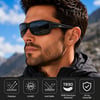 COL 156 Yeni Premium Spor Seri Polarize Erkek Güneş Gözlüğü-Polarize-UV400-Anti Refle 3lü Koruma 62*15*140 Ekartman